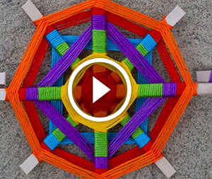 Mandala di fili. Video-lezione