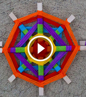 Mandala di fili. Video-lezione