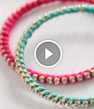 Decorazione accessori con il filo