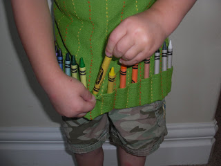 Grembiule per un bambino creativo