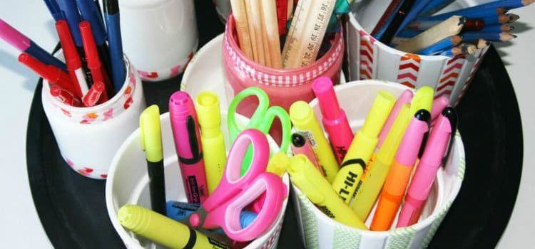 Idee degli organizer per la fornitura da ufficio