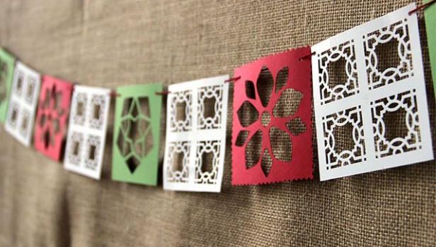Ghirlanda di carta: decorazione per le feste