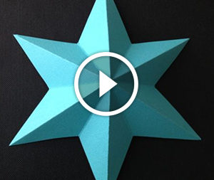 Stella di carta: un video tutorial dettagliato