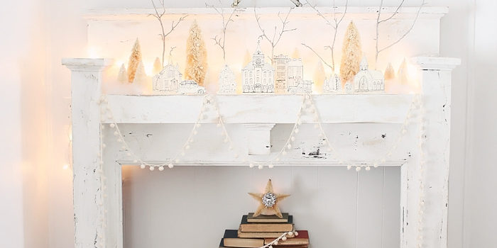 Albero di Natale creativo dai libri