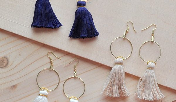 Orecchini con nappe: master-classe