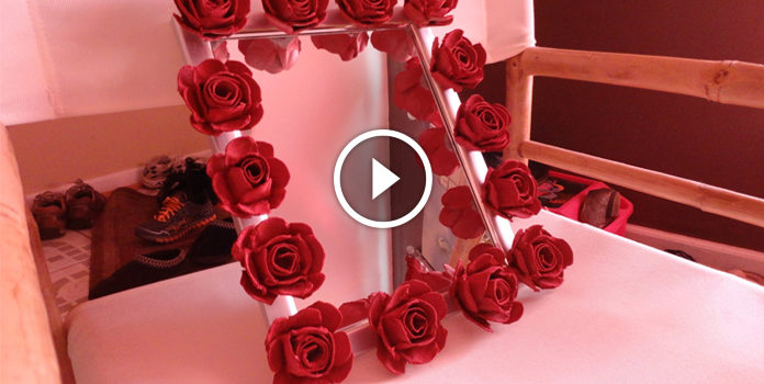 Trasformiamo il cartone in rose