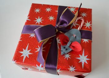 Idea creativa su regalo:"topolino dolce "