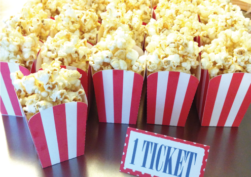 Compleanno in stile cinema