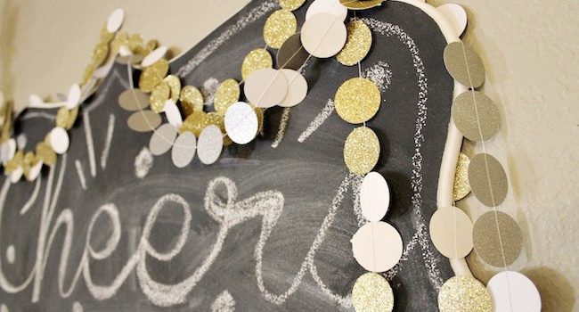Ghirlanda di carta: decorazioni per le feste