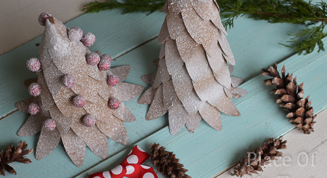 Albero di Natale di carta: handmade con i bambini