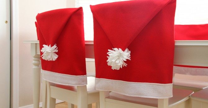 Coprisedie festive sulla sedia: master class step-by-step