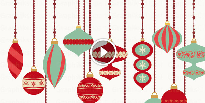 Decorazioni Natalizie colorate : video
