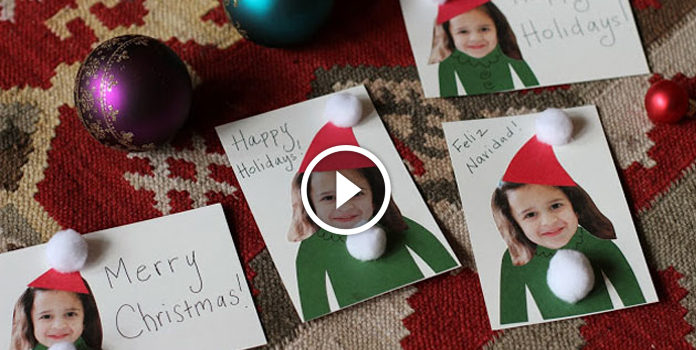 Biglietti di auguri festivi fai da te: video-lezione