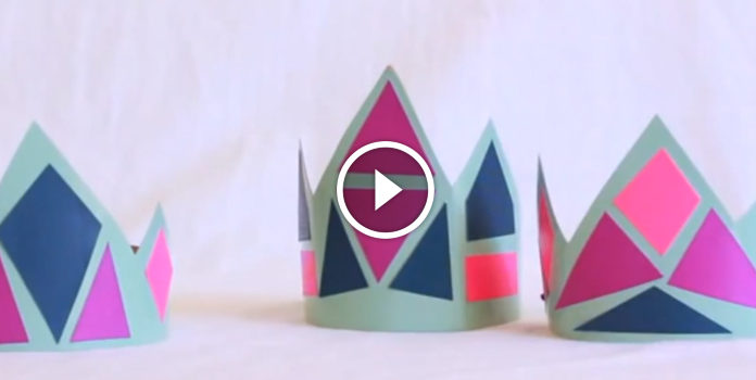 La corona della principessa delle nevi: video tutorial