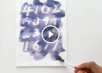 Trucco: inchiostro invisibile! Video-lezione