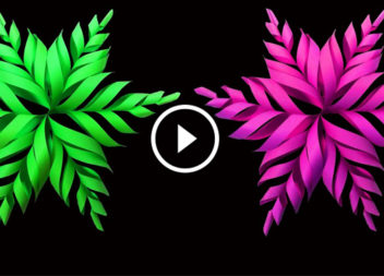 Fiocco di neve 3D: master-class