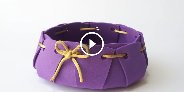 Cesto di foamirana: video lezione