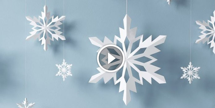 Fiocchi di neve di carta: master class