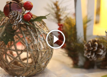 Decorazioni natalizie: decoriamo la stanza per le feste!