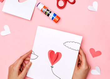 Cartoline creative di San Valentino fai da te. Master-classe e foto